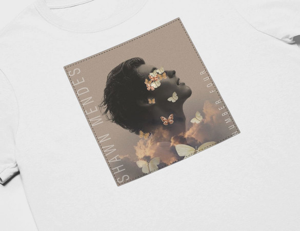 Koszulka z naszywką Shawn Mendes 05