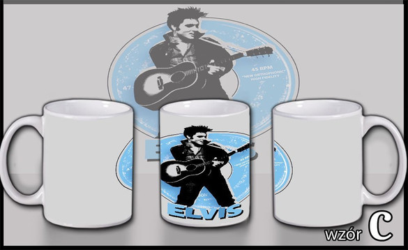 KUBEK ELVIS PRESLEY WZORY PREZENT 