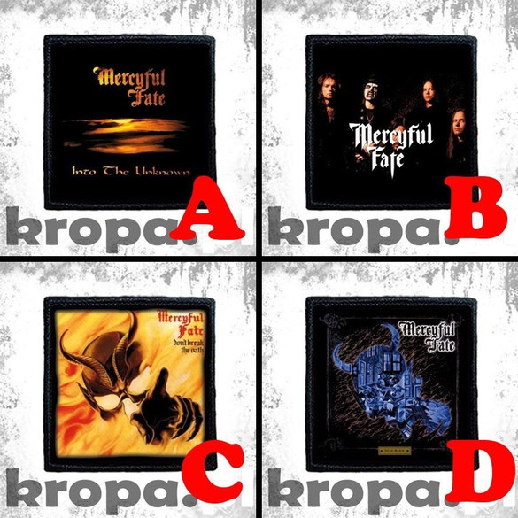Naszywka MERCYFUL FATE 8 X 8 cm Dużo Wzorów!