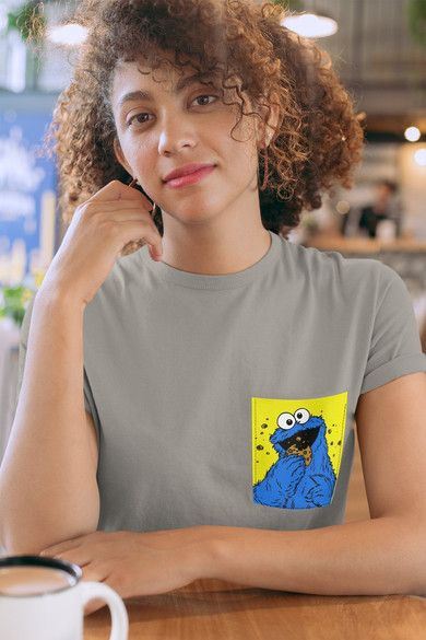 Koszulka z kieszonką CIASTECZKOWY POTWÓR