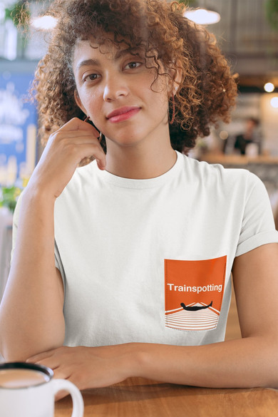 Koszulka z kieszonką TRAINSPOTTING 