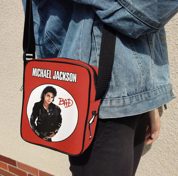 Torba Listonoszka Michael Jackson BAD Dodaj Napis!