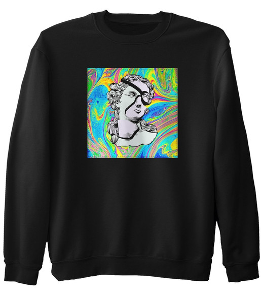 Bluza z naszywką Psychodelic 05
