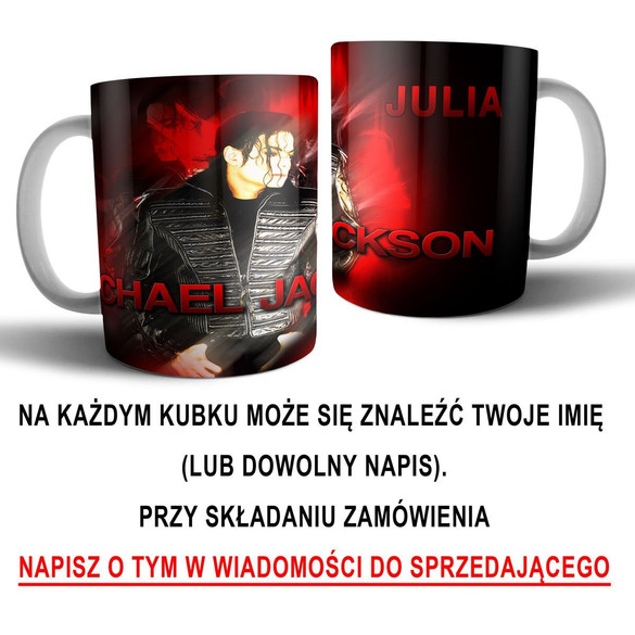 KUBEK MICHAEL JACKSON WZORY PREZENT 