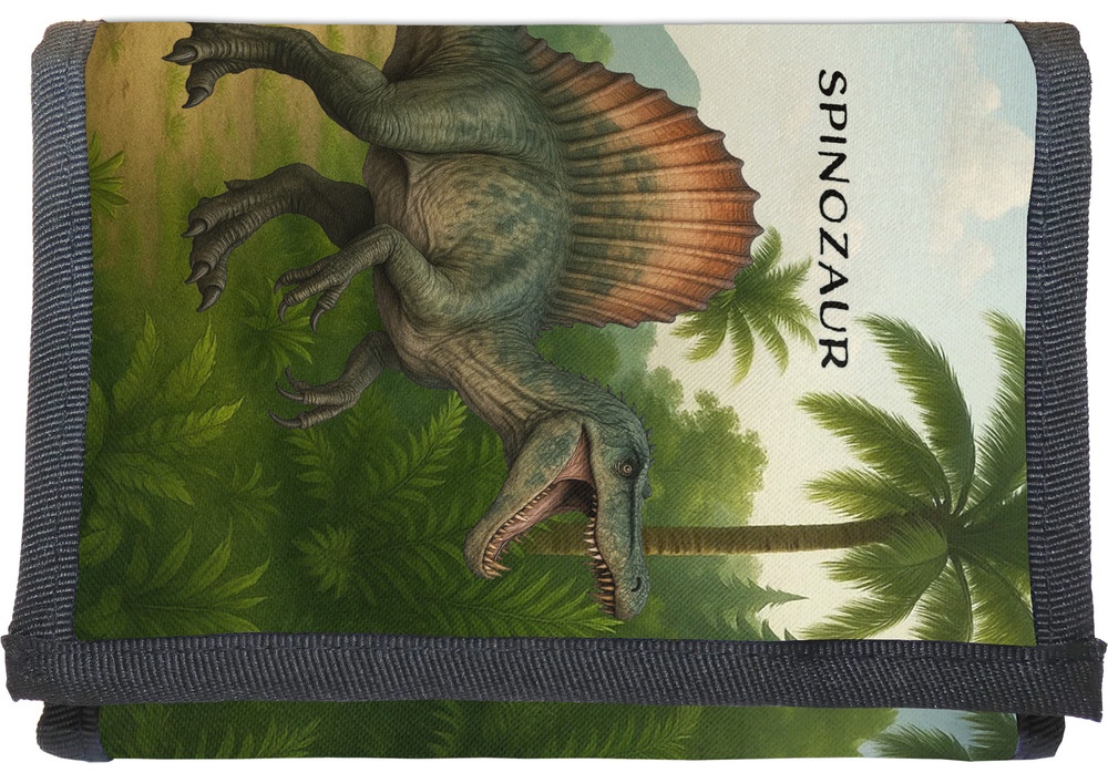 Portfel Dinozaury Spinozaur z nadrukiem imienia