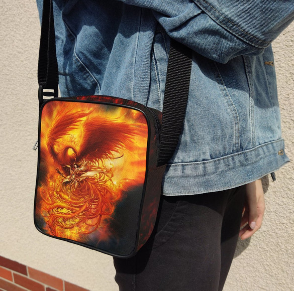 Torba Listonoszka OGNISTY ELF Dodaj Napis!