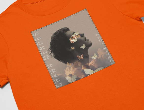 Koszulka z naszywką Shawn Mendes 05