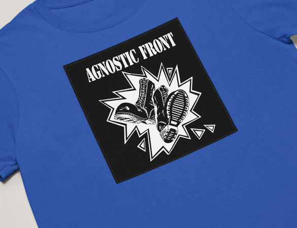 Koszulka z naszywką Agnostic Front 03