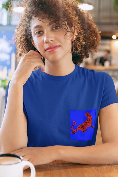 Koszulka z kieszonką TYGRYS