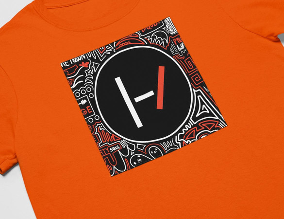 Koszulka z naszywką Twenty One Pilots 05