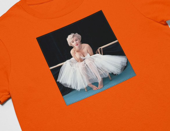 Koszulka z naszywką Marilyn Monroe 01