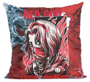 Poduszka RED GIRL