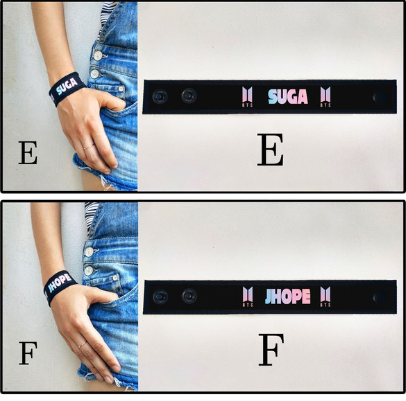 Opaska na rękę BTS BANGTAN BOYS 