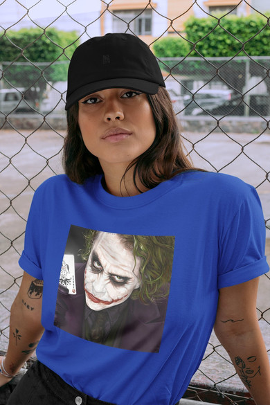 Koszulka z naszywką Joker Heath Ledger