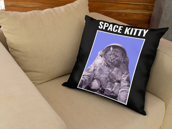 Poduszka Space kitty