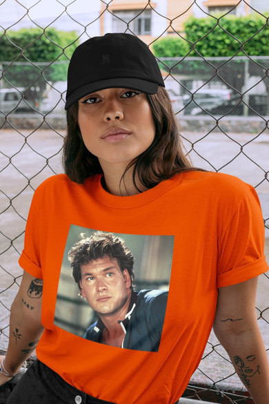 Koszulka z naszywką Patrick Swayze