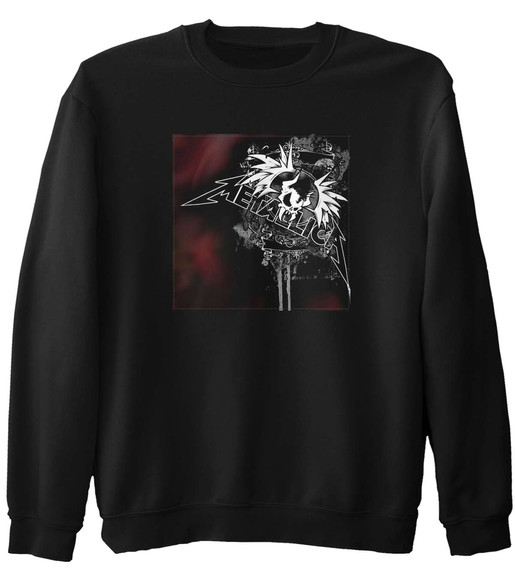 Bluza z naszywką Metallica