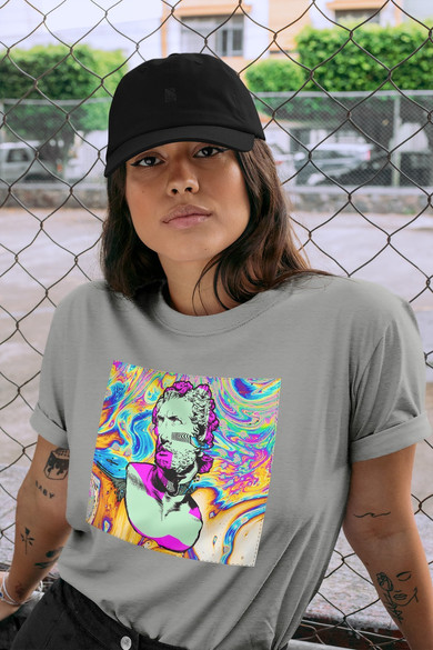 Koszulka z naszywką Psychodelic 04