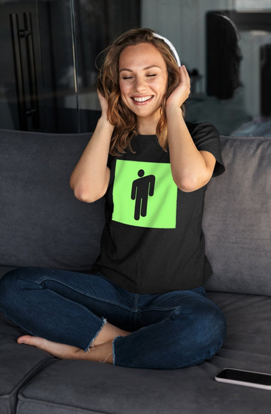 Bluzka damska z naszywką Billie Eilish 03