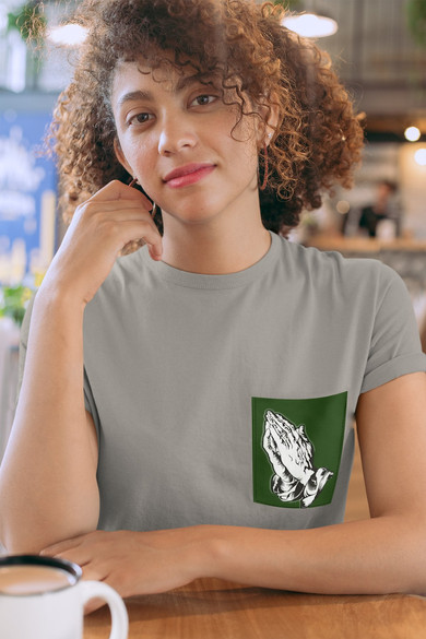 Koszulka z kieszonką MODLITWA PRAISE HANDS