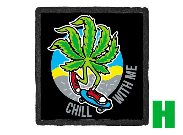 Naszywka MARIHUANA FLAGA RASTA