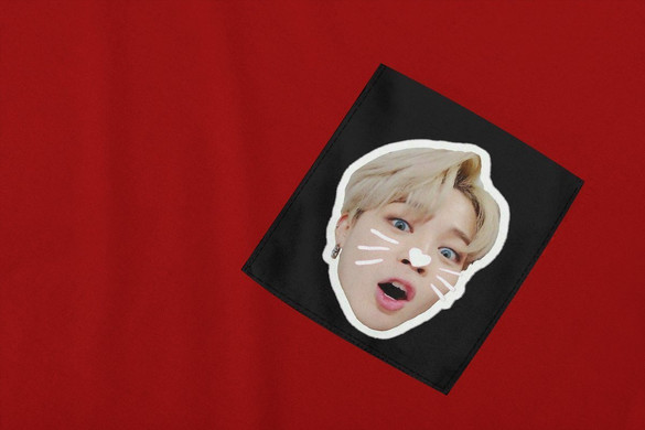 Koszulka z kieszonką BTS V