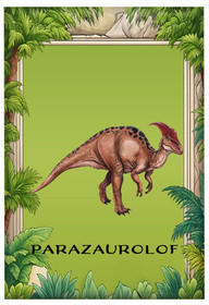 Magnes Dinozaury Parazaurolof – dodaj imię
