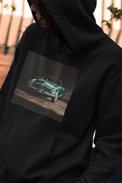 Bluza z naszywką Mercedes classic