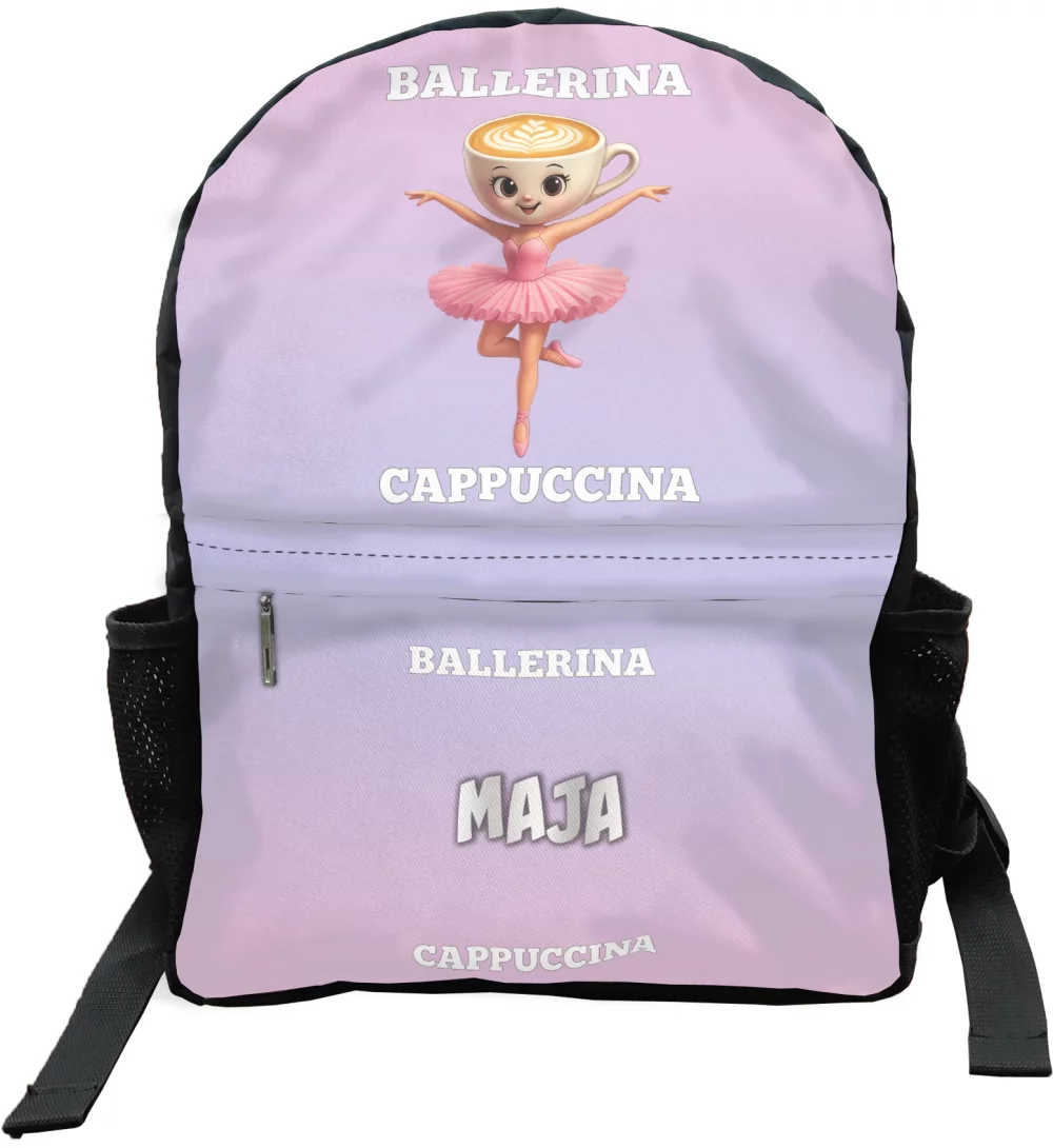 Plecak szkolny Italian Brainrot Ballerina Cappucina