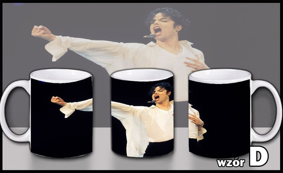 KUBEK MICHAEL JACKSON WZORY PREZENT 