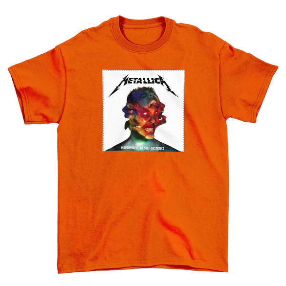 Koszulka z naszywką Metallica Hardwired..