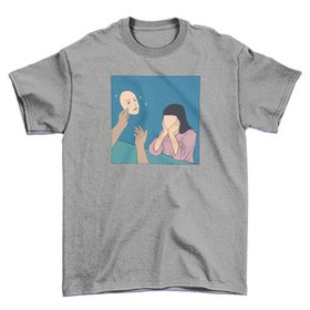 Koszulka z naszywką  Put on a mask