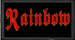Naszywka RAINBOW