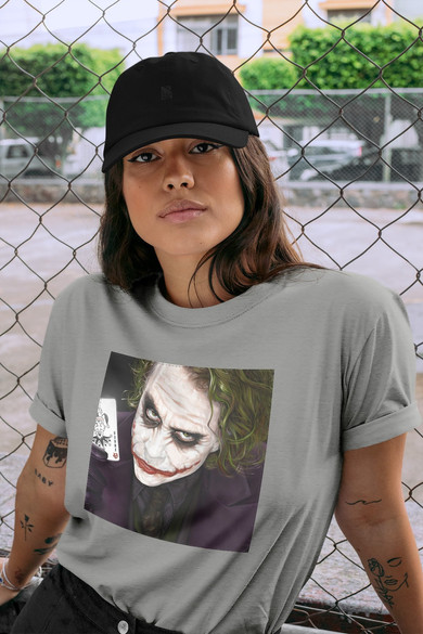 Koszulka z naszywką Joker Heath Ledger