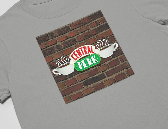 Koszulka z naszywką Friends central perk