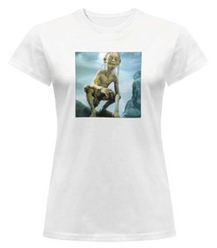 Bluzka damska z naszywką Gollum (Smeagol)