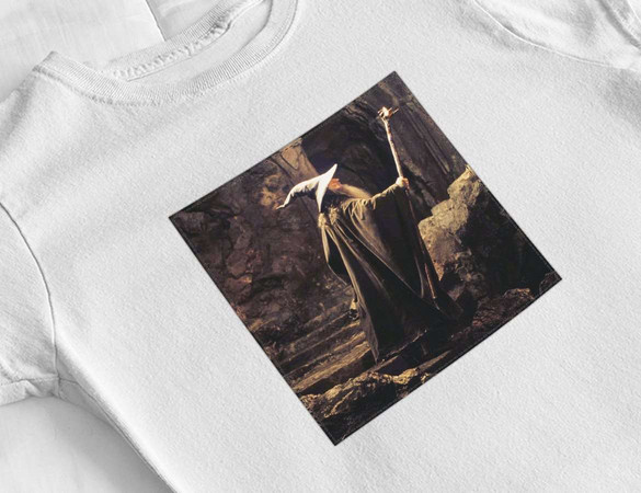 Bluzka damska z naszywką Gandalf 01