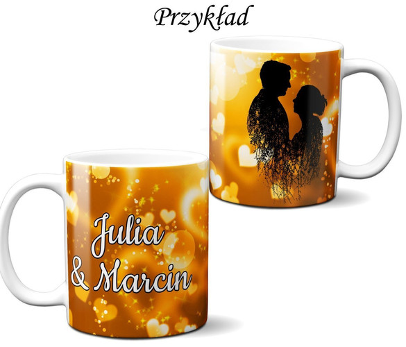 Kubek na Walentynki DODAJ NAPIS!