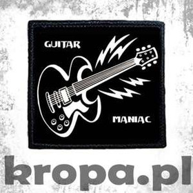 Naszywka GUITAR MANIAC