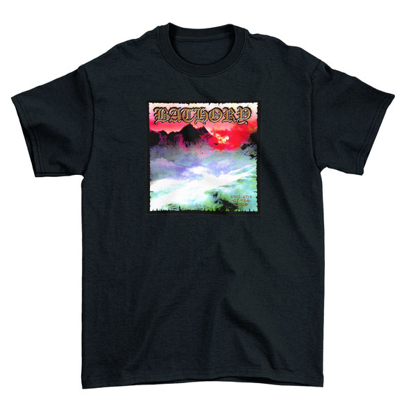 Koszulka z naszywką BATHORY 01