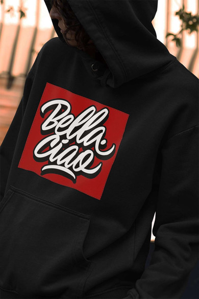 Bluza z naszywką Dom z papieru b-ciao