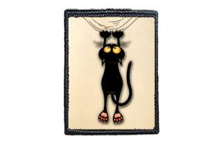 Naszywka  PANIC CAT