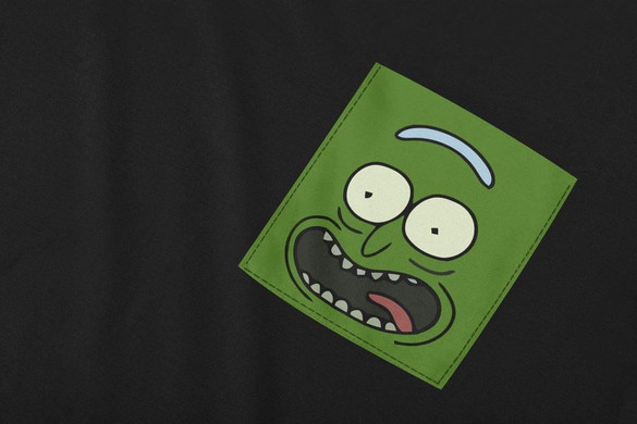 Koszulka z kieszonką RICK AND MORTY 02