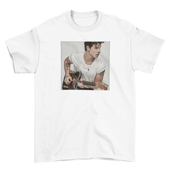 Koszulka z naszywką Shawn Mendes 04