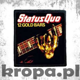 Naszywka STATUS QUO - 12 GOLD BARS