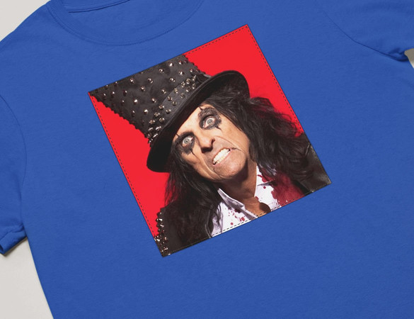 Koszulka z naszywką Alice Cooper