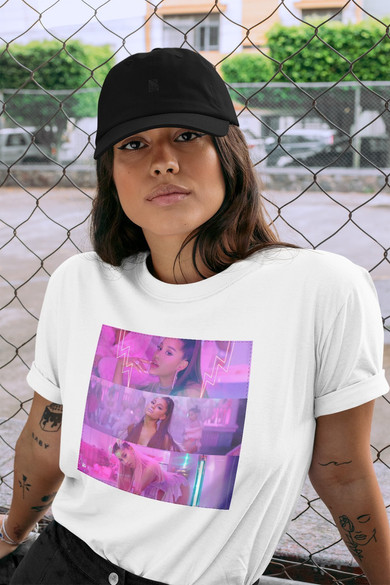 Koszulka z naszywką ARIANA GRANDE 03