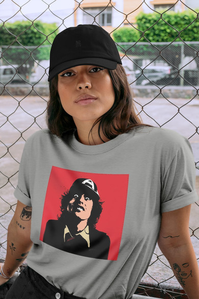 Koszulka z naszywką AC/DC Angus Young