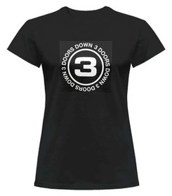 Bluzka damska z naszywką 3 Doors Down