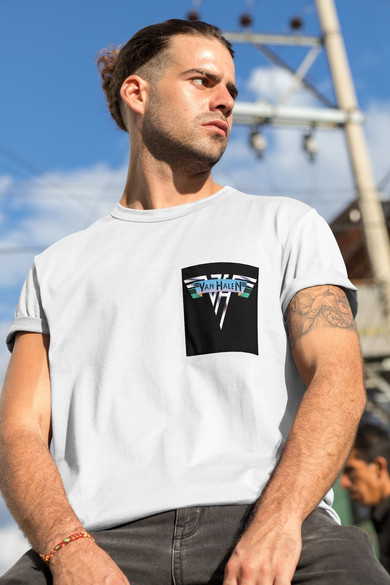 Koszulka z kieszonką VAN HALEN